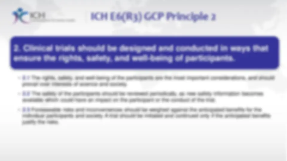 ICH E6(R3) Guideline for Good Clinical Practice (GCP) | Study notes ...