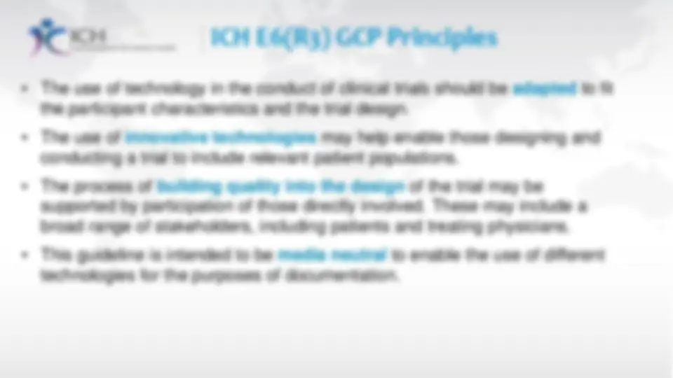 ICH E6(R3) Guideline for Good Clinical Practice (GCP) | Study notes ...