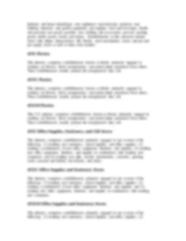 Monthly Retail Trade and Food Services NAICS Codes, Titles ... | Study ...