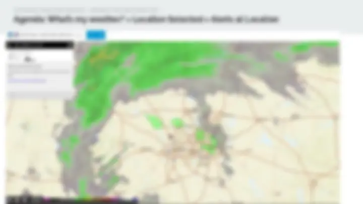 Interactive Weather Map | Exercises Geography | Docsity