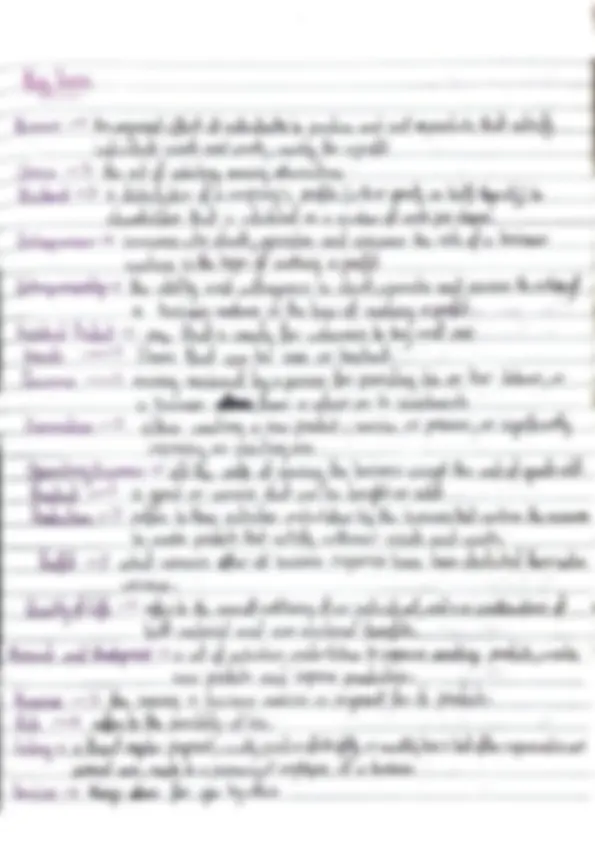 Topic 1 - Nature of Business Notes | Study notes Business | Docsity