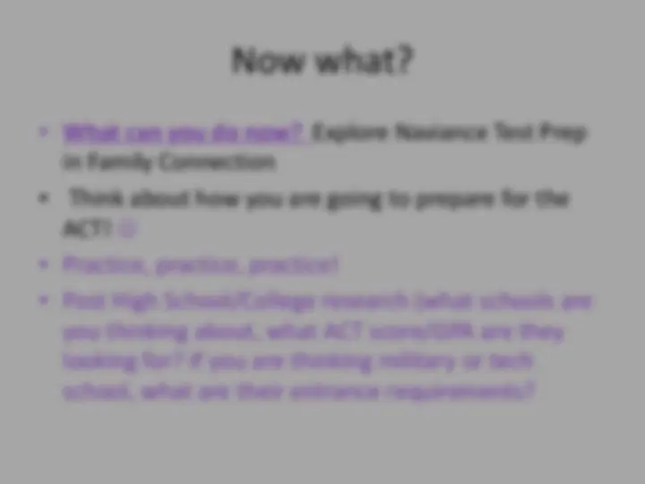 ACT Exam Overview and Prep | Summaries English | Docsity