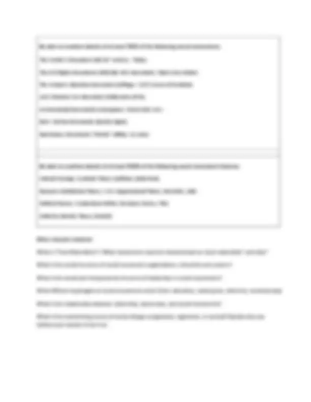 SOCI 360 Exam 3 Review Sheet | Summaries Social Psychology | Docsity