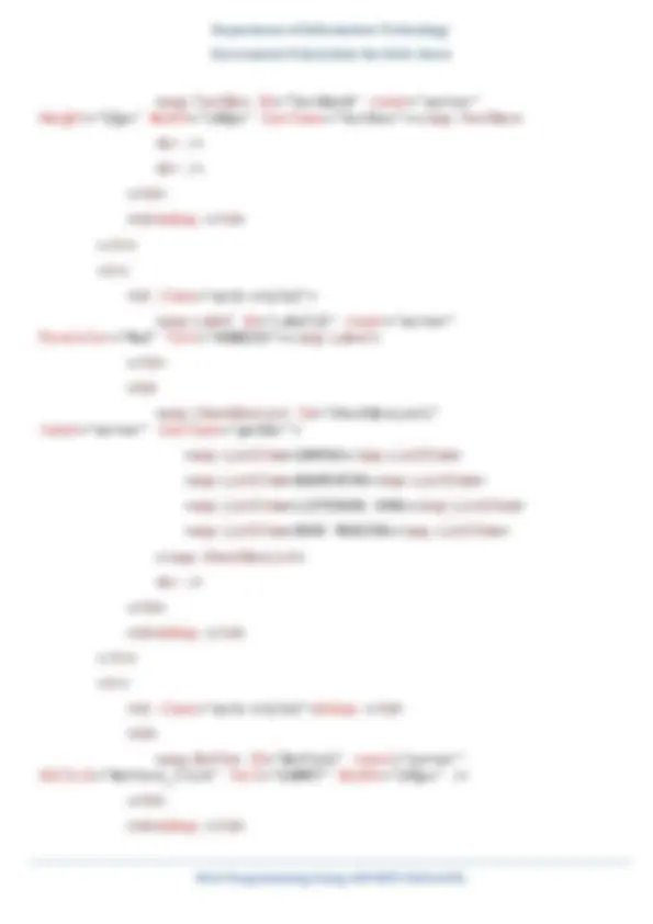 Web Programming Using ASP.NET: Practical Exercises on Cascading Style ...
