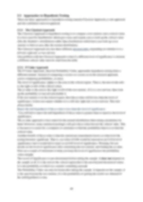 Probability and statistics 2 | Lecture notes Mathematics | Docsity