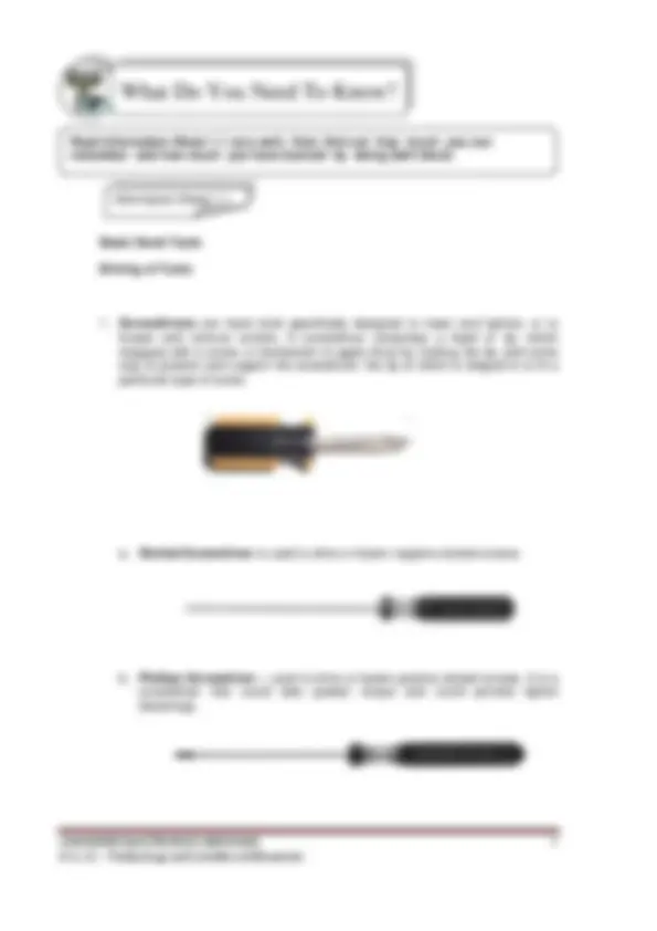 K to 12 Learning Modules About Electronics Product Assembly and ...