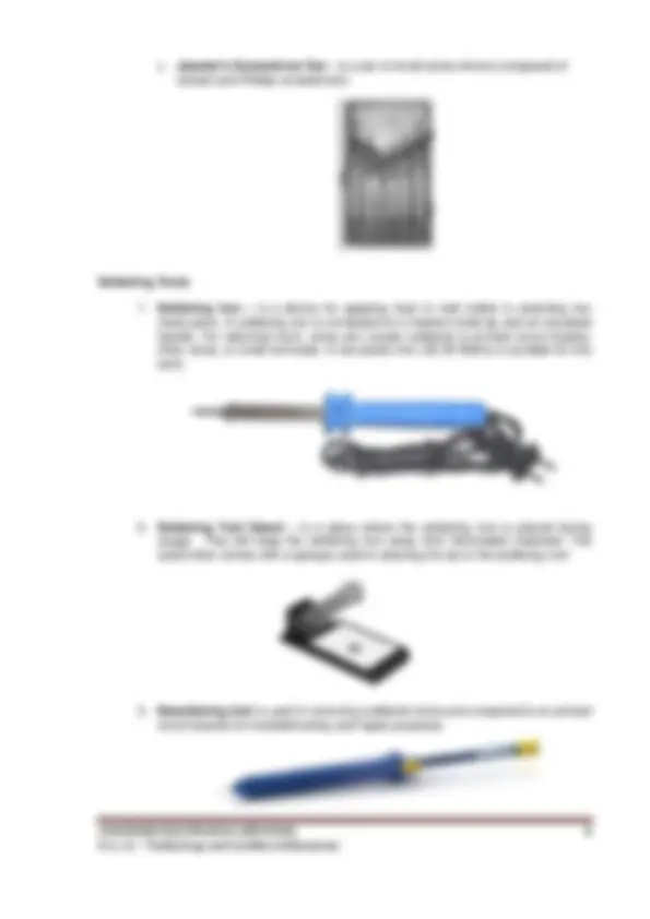 K to 12 Learning Modules About Electronics Product Assembly and ...