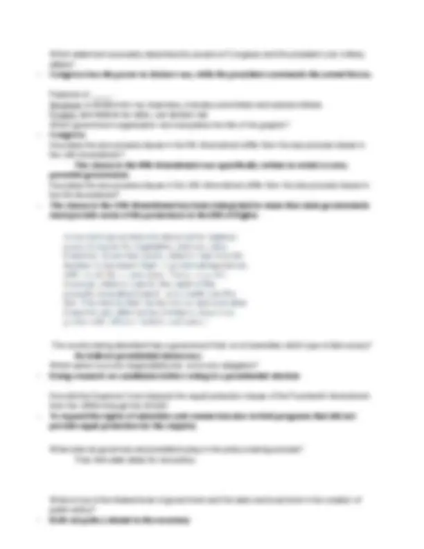 EVERY ANSWER IN ECON APEX US GOV | Quizzes Economics | Docsity