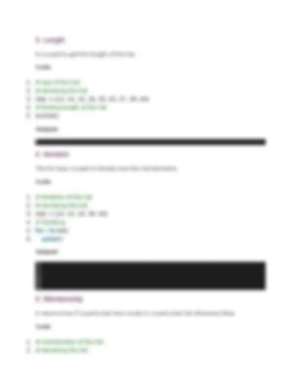 Indexing Python Cheat Sheet Python list explanation programs indexing python repetition iteration ...