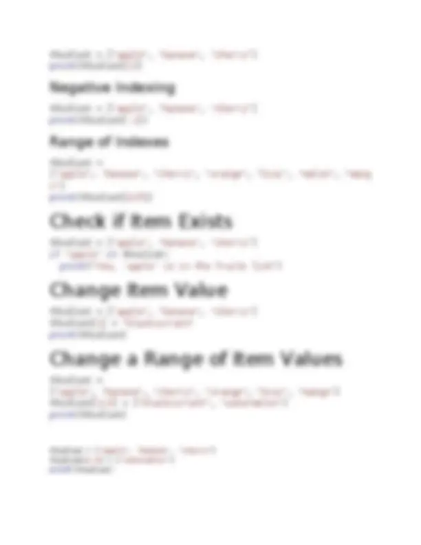 Python list explanation programs indexing python repetition iteration ...