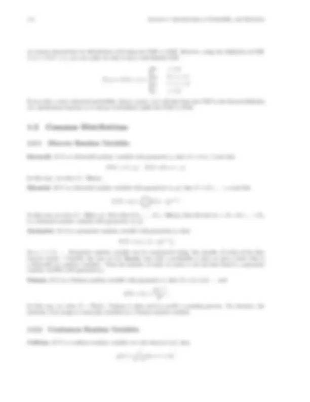 Introduction to Probability and Statistics: Lecture 1 Notes | Lecture ...