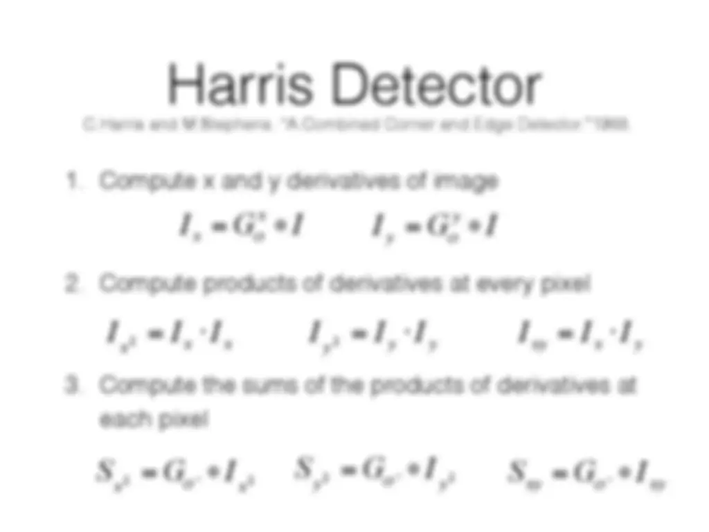 6.2 Harris Corner Detector | Study notes Algorithms and Programming ...
