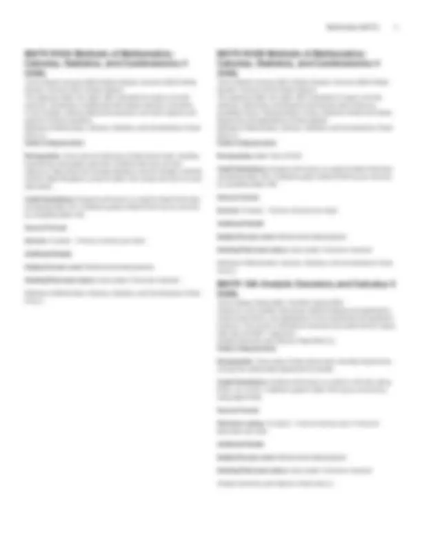 Mathematics (MATH) 1 | Lecture notes Geometry | Docsity