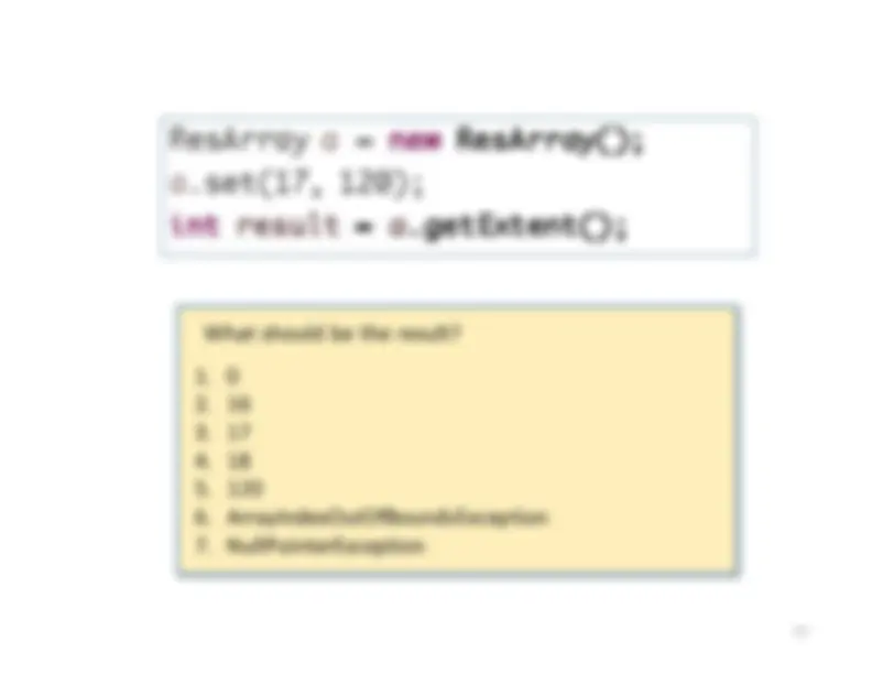 Resizable Arrays and Design Exercise: ResizeableArray | Lecture notes ...
