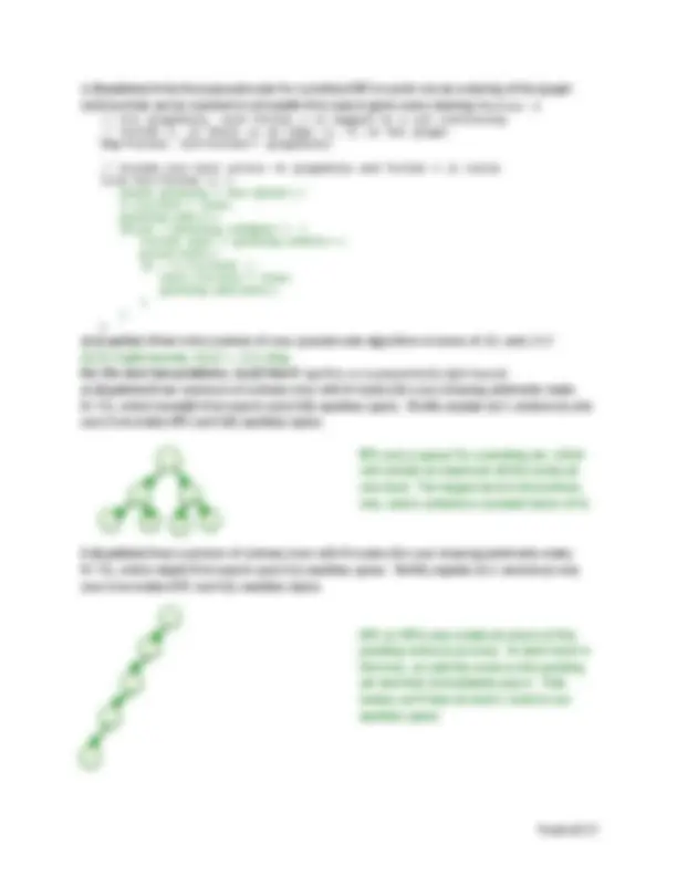 CSE 373 Final Exam | Exams Algorithms and Programming | Docsity