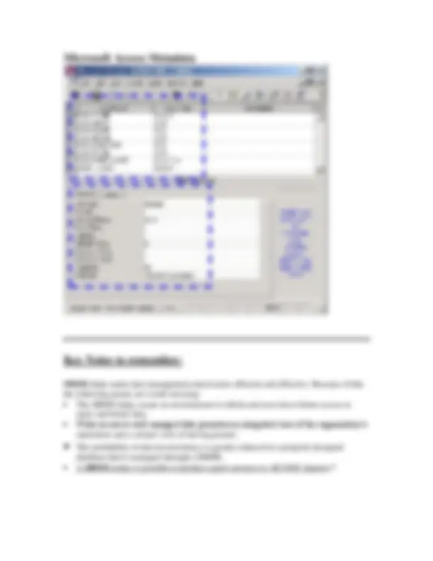 Study Notes for DB Design and Management Exam 1 (Chapters 1-2-3 ...