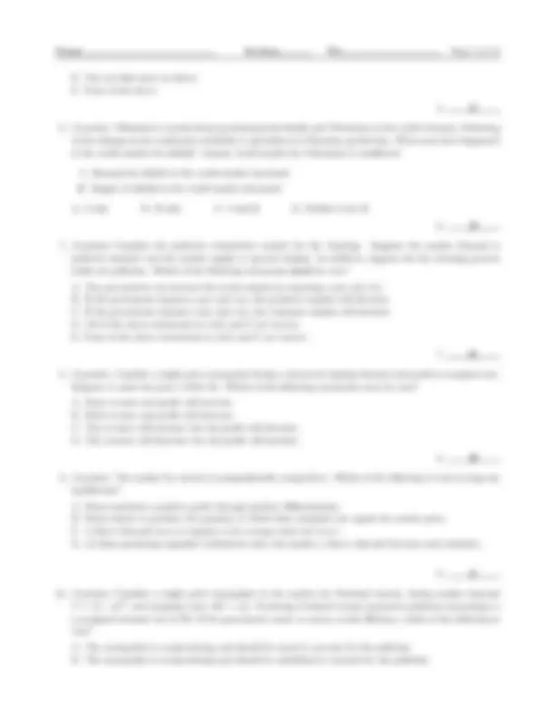 ECON 001 Final Exam Spring 2019 | Exams Operating Systems | Docsity
