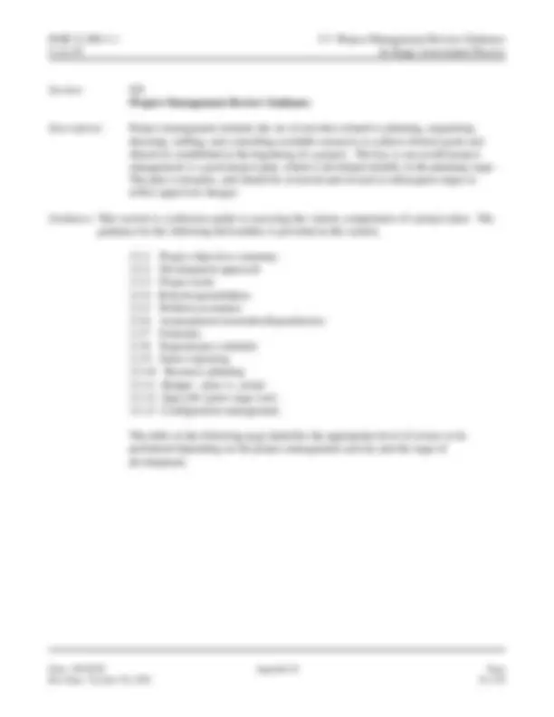 Software Engineering Methodology Appendix D In-Stage Assessment Process ...