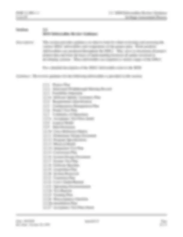 Software Engineering Methodology Appendix D In-Stage Assessment Process ...