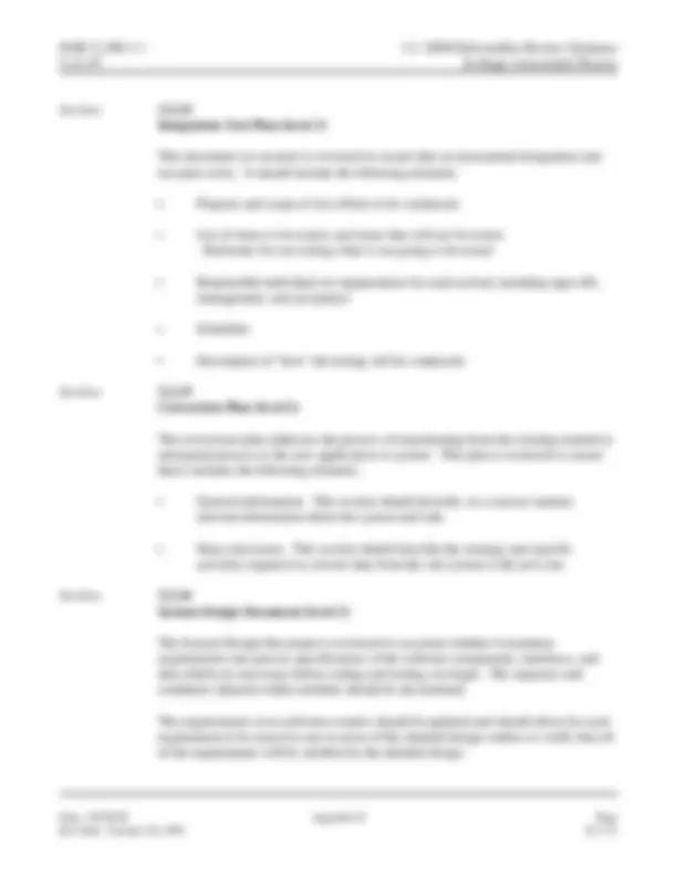 Software Engineering Methodology Appendix D In-Stage Assessment Process ...