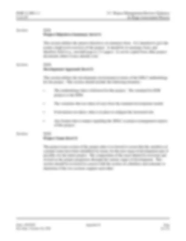 Software Engineering Methodology Appendix D In-Stage Assessment Process ...