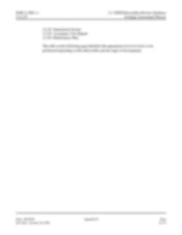 Software Engineering Methodology Appendix D In-Stage Assessment Process ...