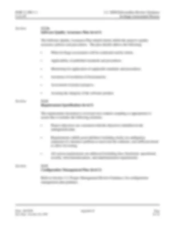 Software Engineering Methodology Appendix D In-Stage Assessment Process ...