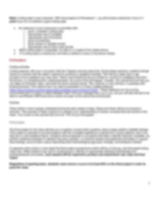 Programming R for Analytics 94-842 | Lecture notes Calculus | Docsity
