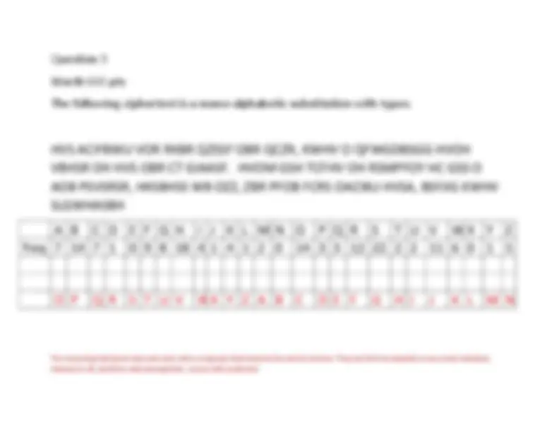 Code Busters Practice Test | Slides Cryptography and System Security ...