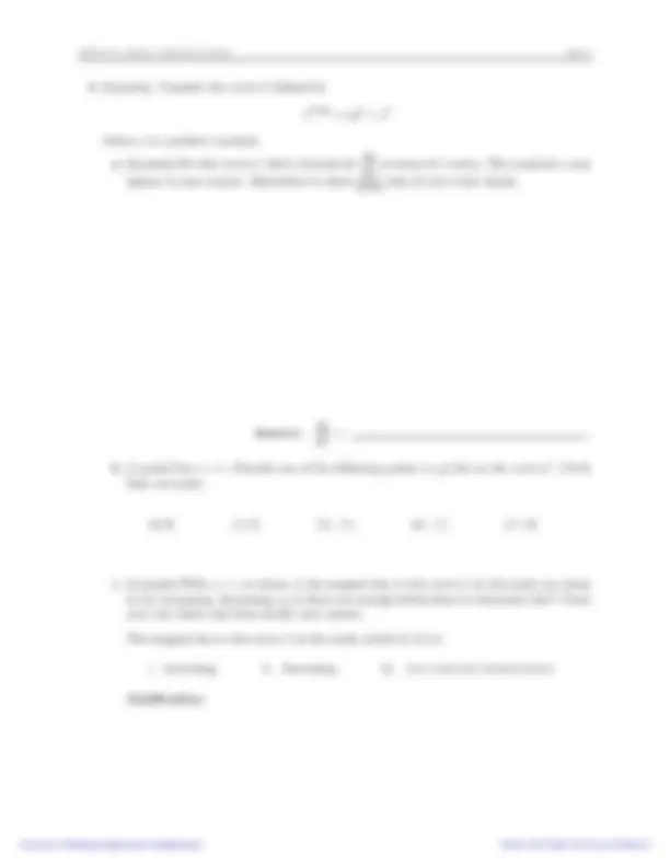 Math 115 Exam 2 Practice Problems: Calculus and Optimization | Exams ...