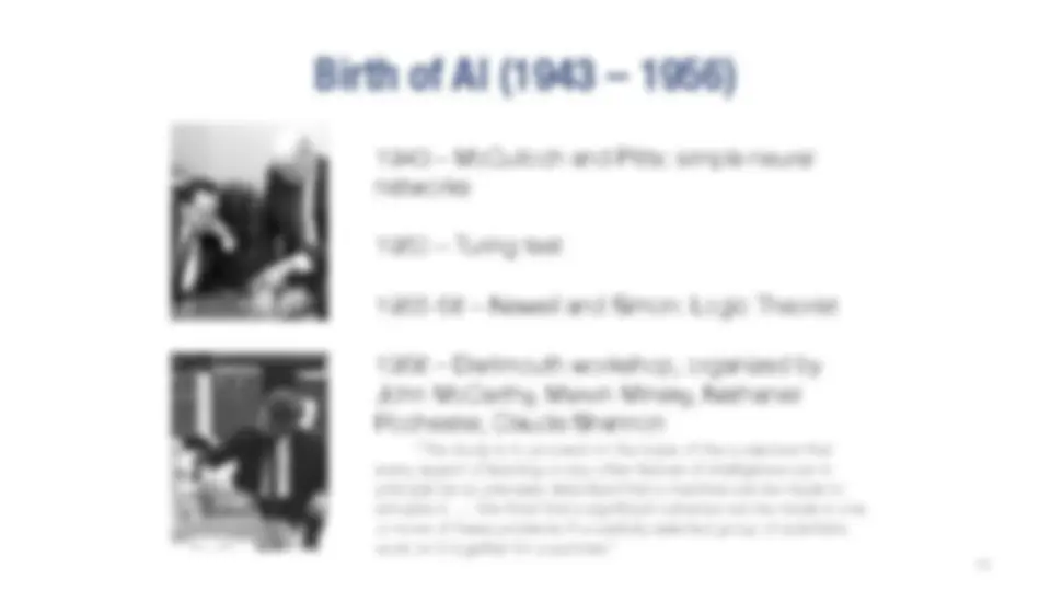 15-780 – Graduate AI: Lecture 1: Introduction and Logistics | Summaries ...