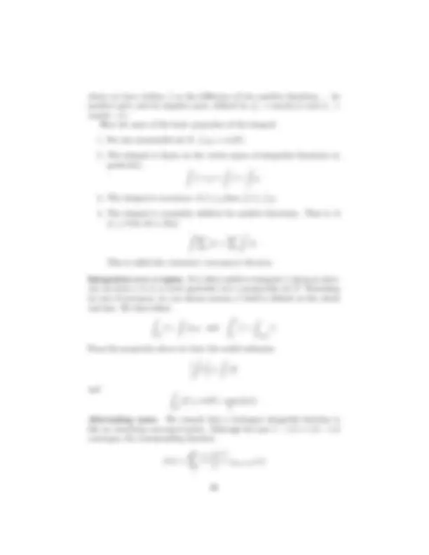 Real Analysis Math Course Real Analysis Course Notes | Lecture notes Calculus | Docsity