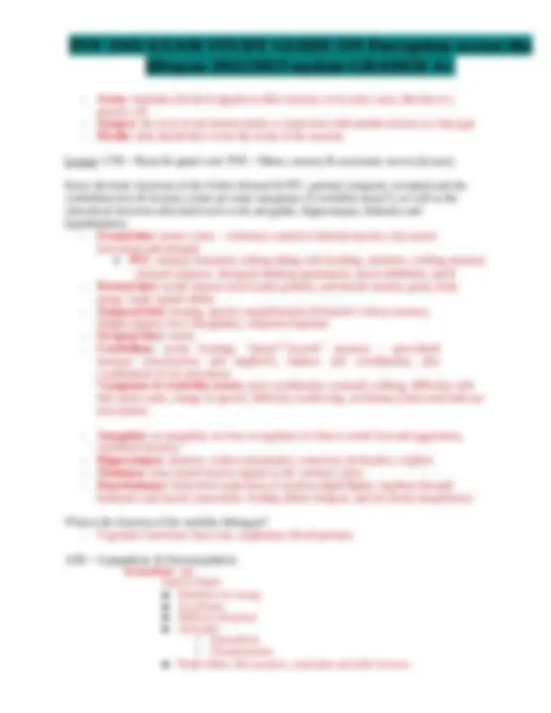 PSY 3341 EXAM STUDY GUIDE ON Perception across the lifespan 2022/2023 ...