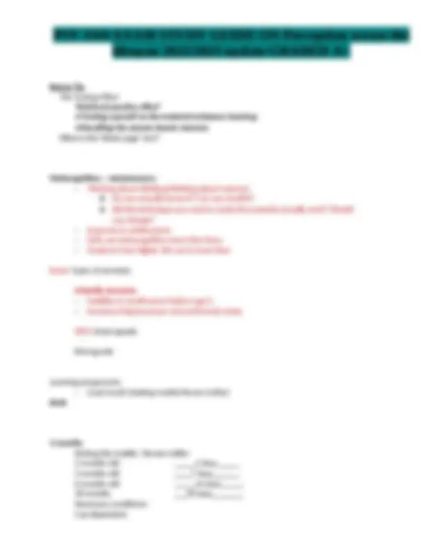 PSY 3341 EXAM STUDY GUIDE ON Perception across the lifespan 2022/2023 ...