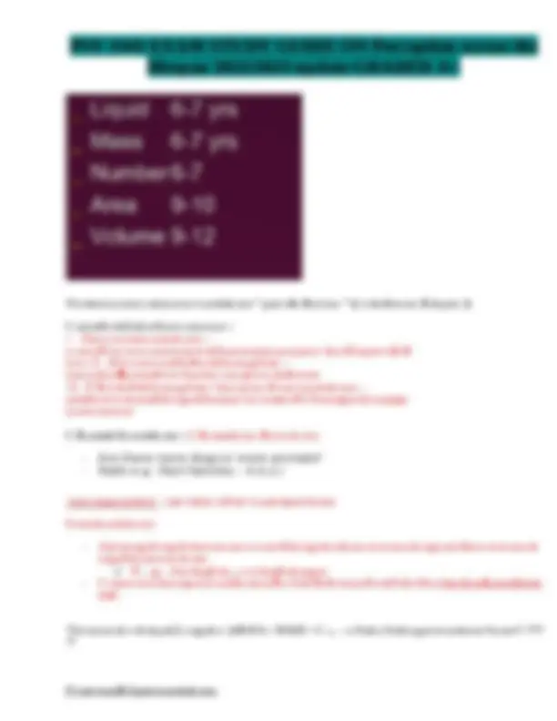 PSY 3341 EXAM STUDY GUIDE ON Perception across the lifespan 2022/2023 ...