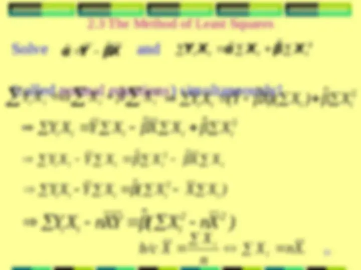 Estimating the Simple Linear Regression Model Using the Method of Least ...