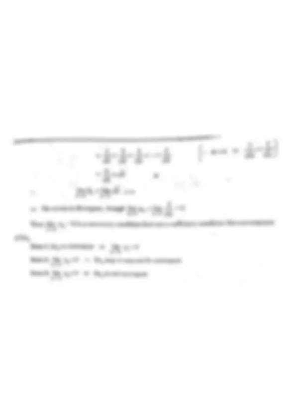 Infinite Series Mathematics | Lecture notes Mathematics | Docsity