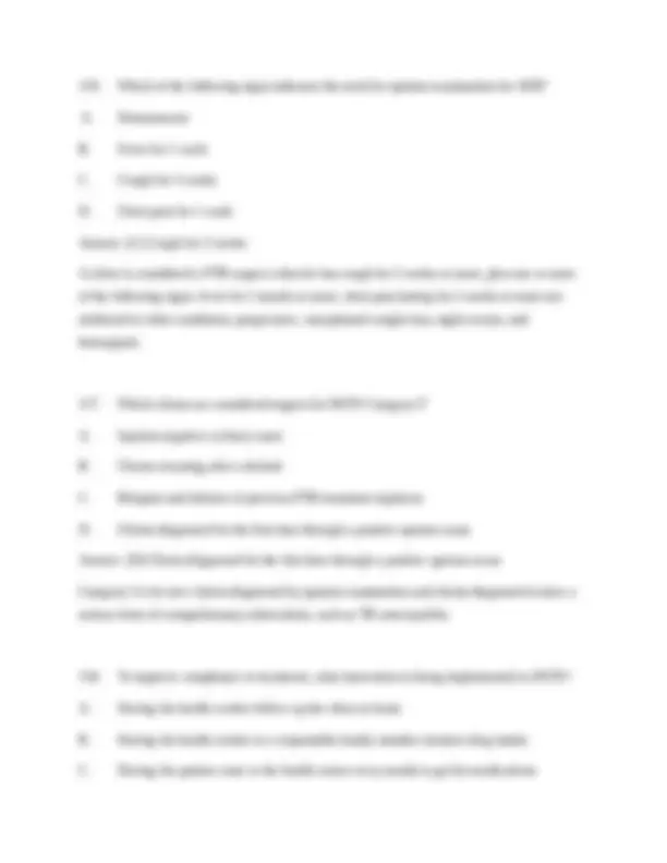 Community Health Nursing: Multiple Choice Questions and Answers ...