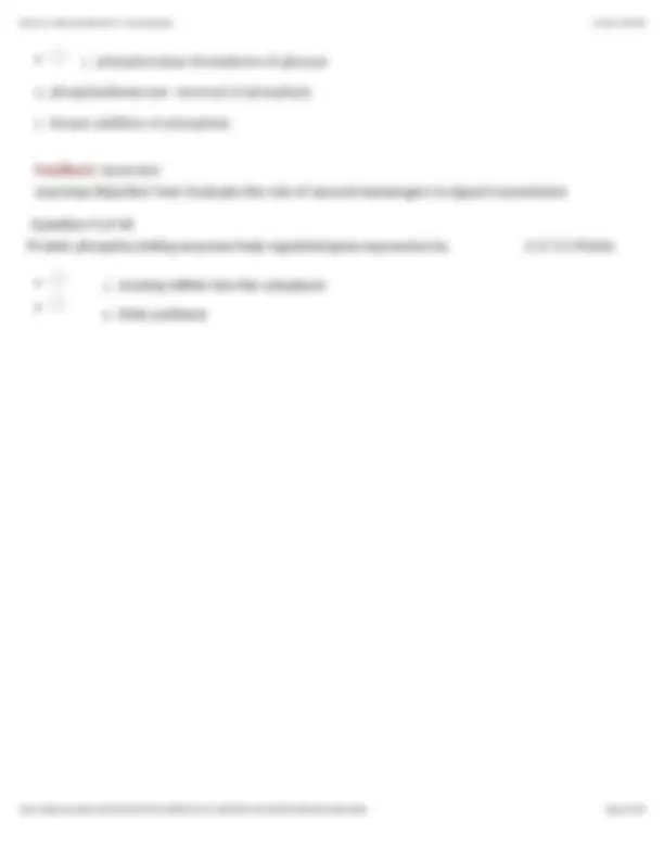 BIOL 133 Exam 2 - Chapters 7 - 11 Questions and Answers (Verified ...