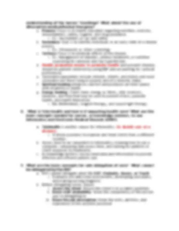 Role & Scope Study Guide for Module 9, Exam #3 Winter 2018 | Exams ...