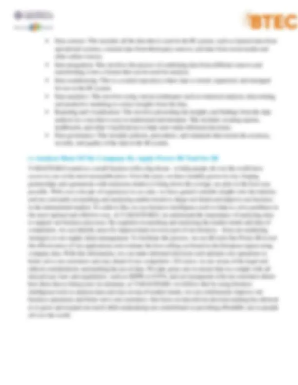 Assignment 2 Bussiness Intelligence | Assignments Business Statistics ...