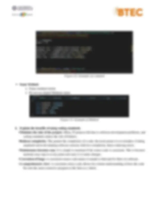 Assignment Title Analysis and Design a solution for procedural ...