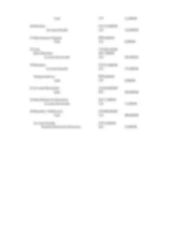 Accounting Practice Exercise | Exercises Accounting | Docsity