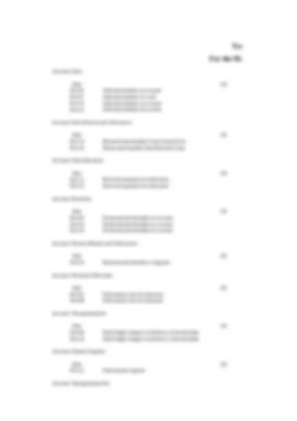 Accounting Practice Exercise | Exercises Accounting | Docsity