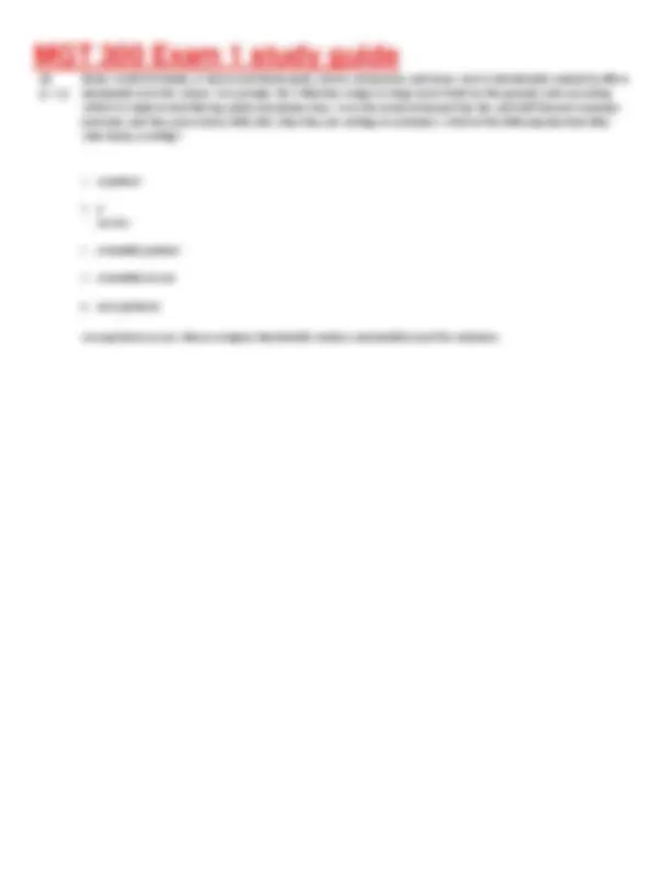 MGT 300 Exam 1 study guide 100% GRADED A MGT 300 Exam 1 study guide 100 ...