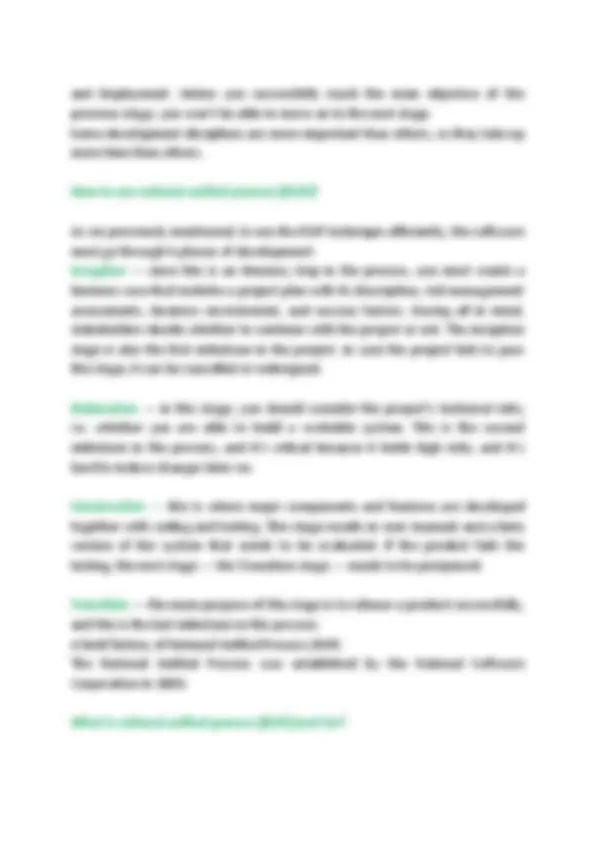Project management techniques | Study notes Project Management | Docsity