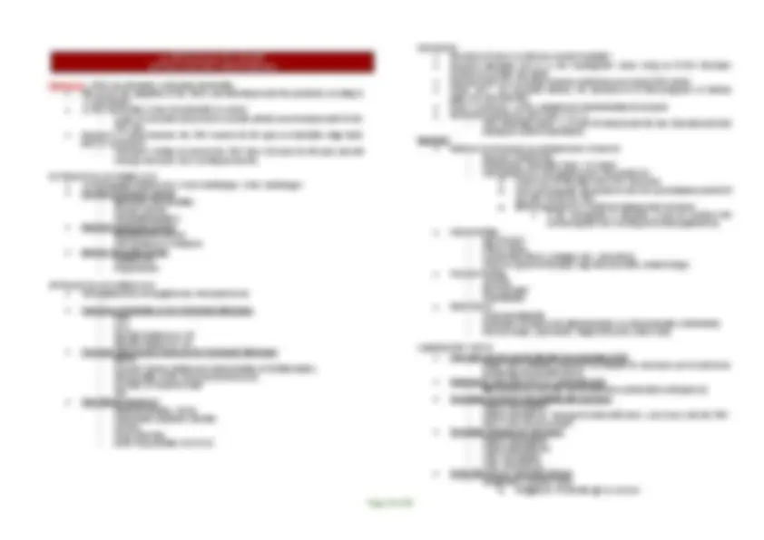 Anemia: Red Blood Cell Disorders | Study notes Hematology | Docsity
