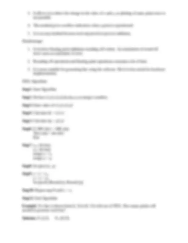 Computer graphics and animation | Lecture notes Computer Science | Docsity