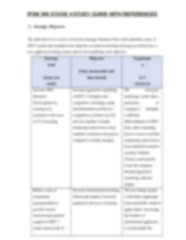 IFSM 300 STAGE 4 STUDY GUIDE WITH REFERENCES | Exercises Information ...