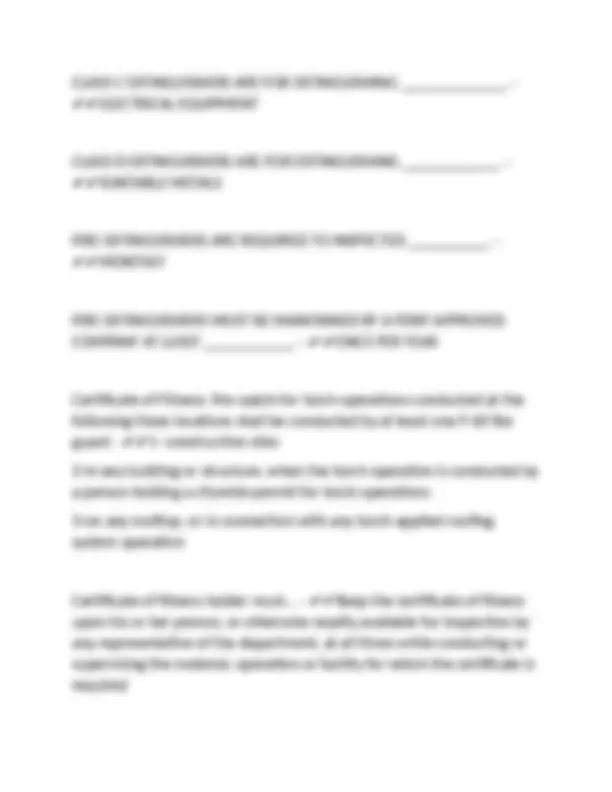 FDNYC G60 FIRE GUARD STUDY QUESTIONS & ANSWERS 2023 (Verified Answers ...